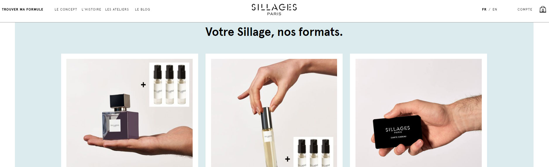 laboratoire parfums personnalises sillages paris