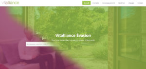 nouveau lancement du site vitalliance-evasion.fr