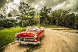 Voiture classique a Cuba