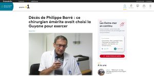 Deces urologue Philippe Barre