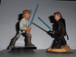 Petites statues personnages star wars