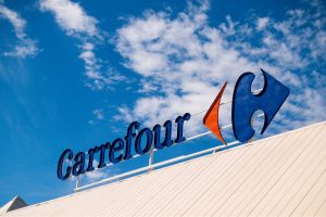 Enseigne magasin Carrefour